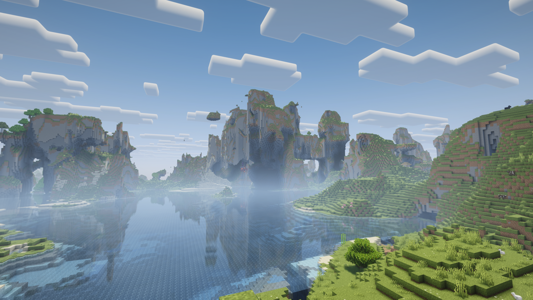 Amplified overworld from the live map
